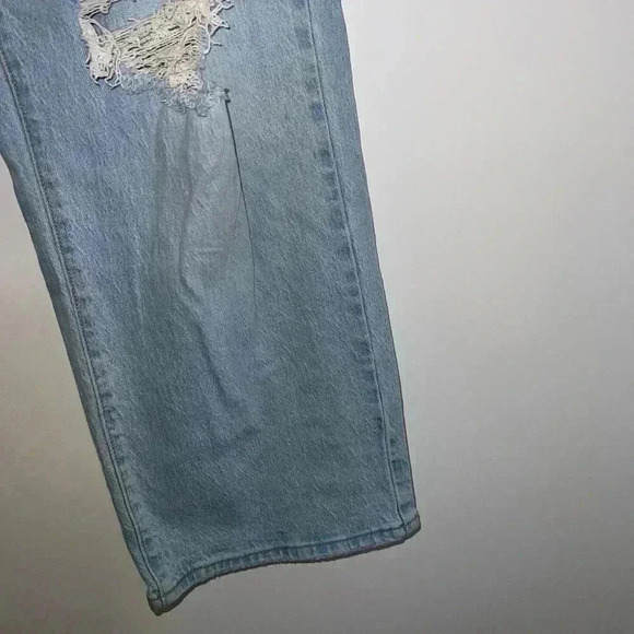 LEVIS RIBCAGE STRAIGHT ANKLE WOMEN'S JEANS SIZE 16W - Picture 12 of 16